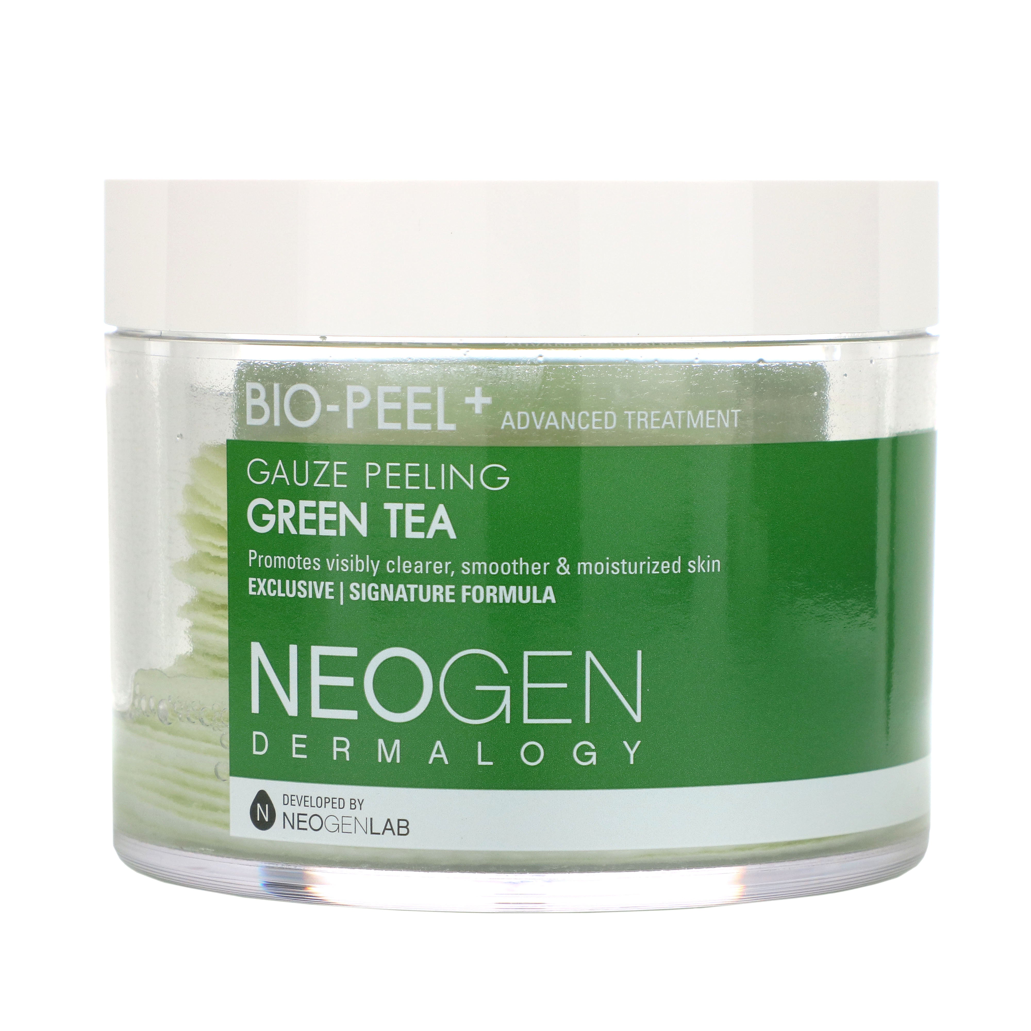 Neogen, Bio-Peel, Gauze Peeling, Green Tea, 30 Count, 200 ml