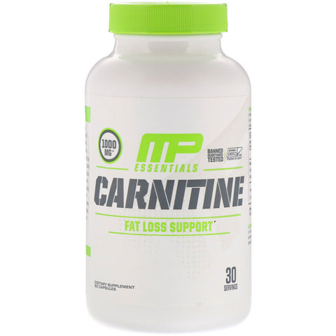 MusclePharm, Carnitine, Fat Loss Support, 60 Capsules