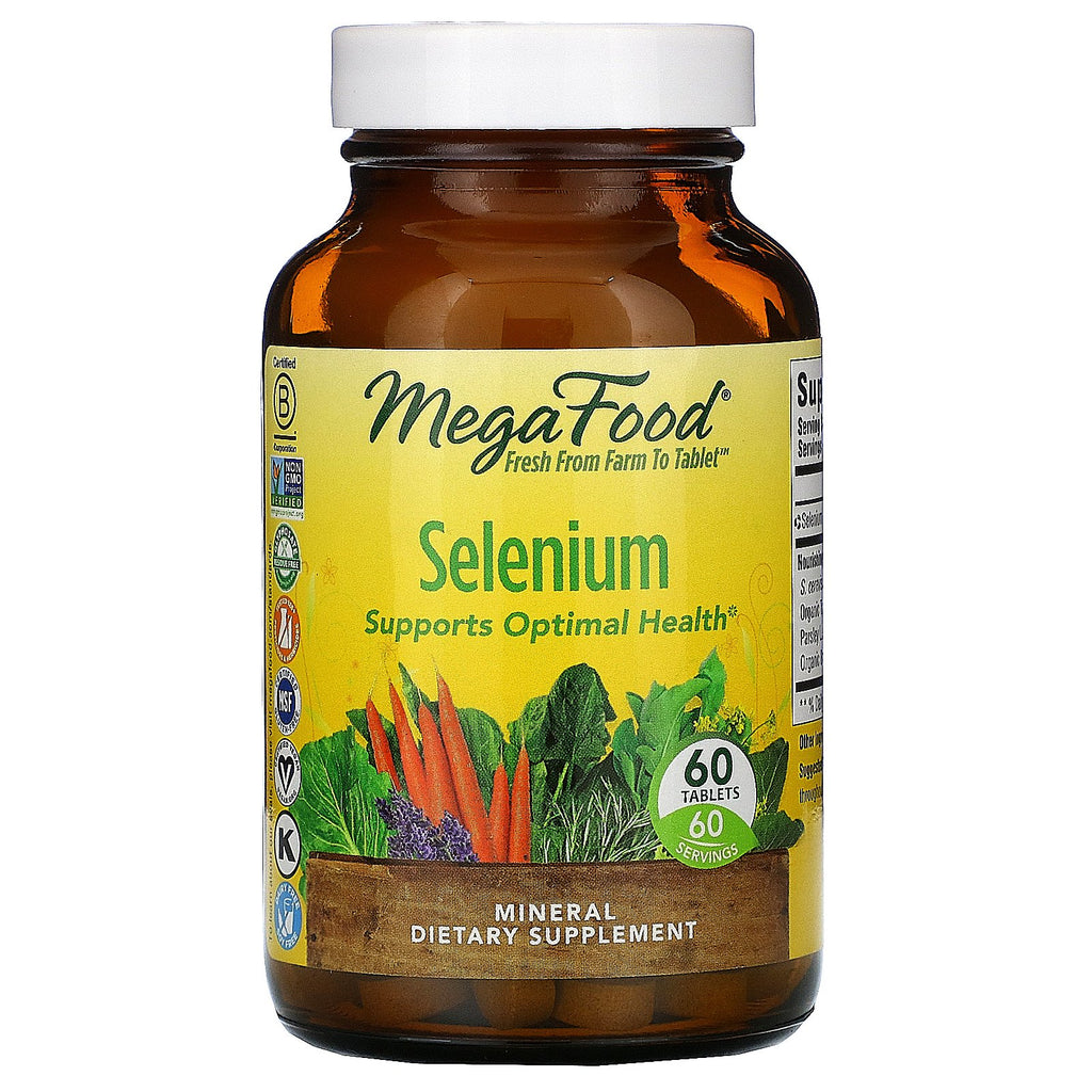 MegaFood, Selenium, 60 Tablets