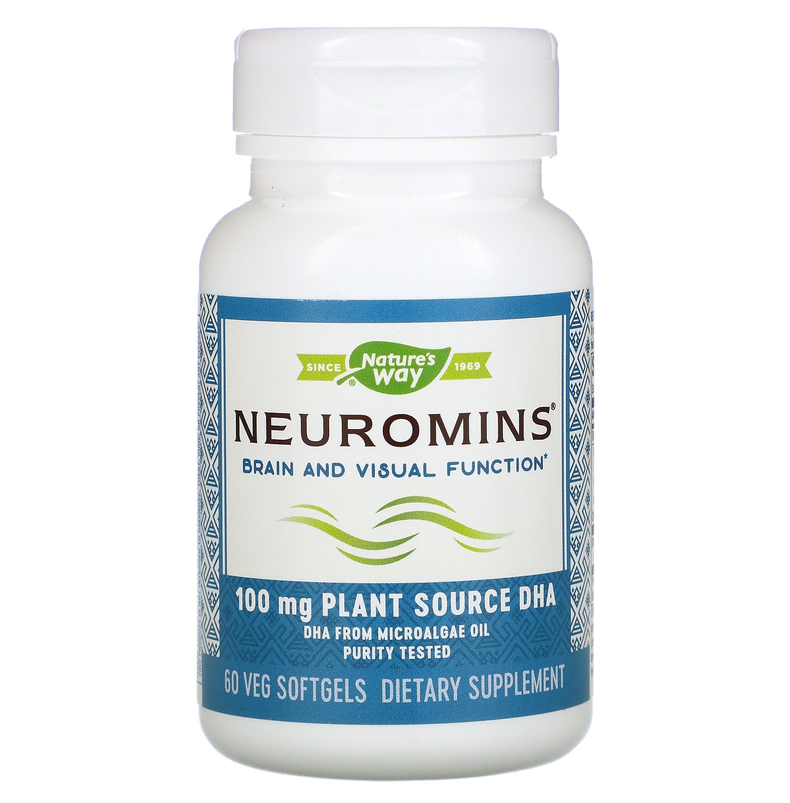 Nature's Way, Neuromins, 100 mg, 60 Veg Softgels