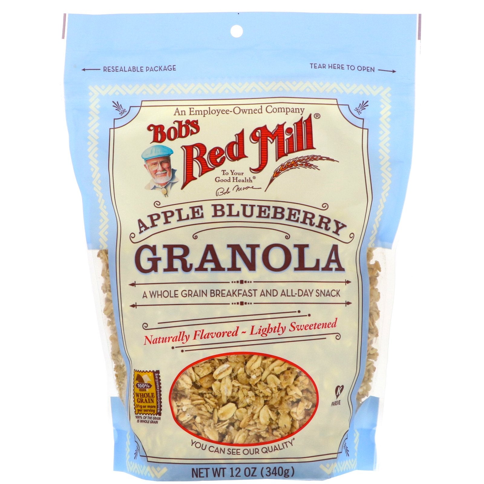 Bob's Red Mill, Granola, Apple Blueberry, 12 oz (340 g)