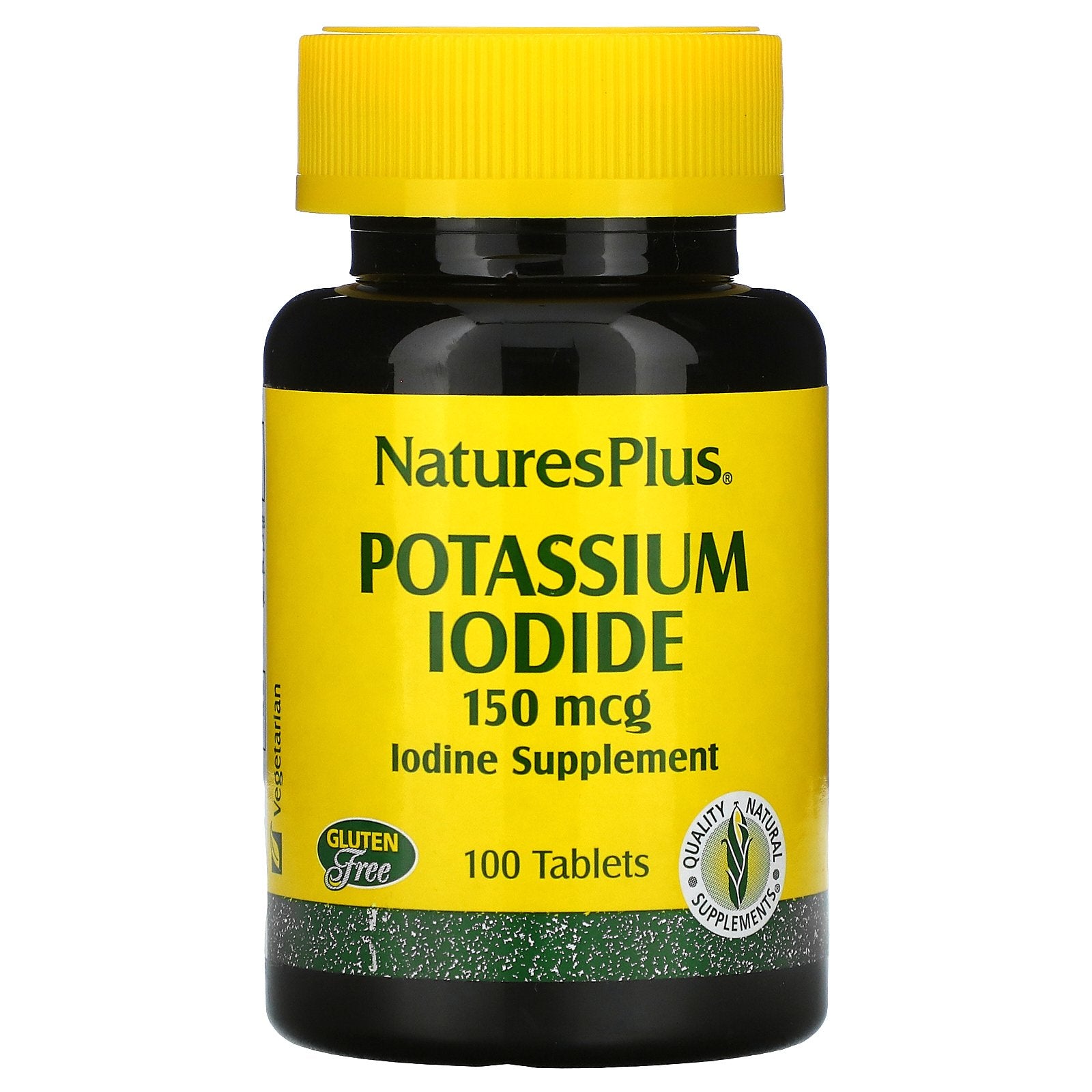 Nature&#39;s Plus, Potassium Iodide, 150 mcg, 100 Tablets