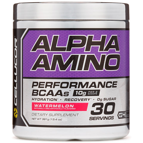 Cellucor, Alpha Amino, Performance BCAAs, Watermelon, 13.4 oz (381 g)