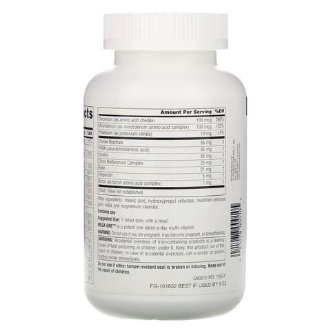 Source Naturals, Mega-One, højpotens multivitamin med mineraler, 180 tabletter