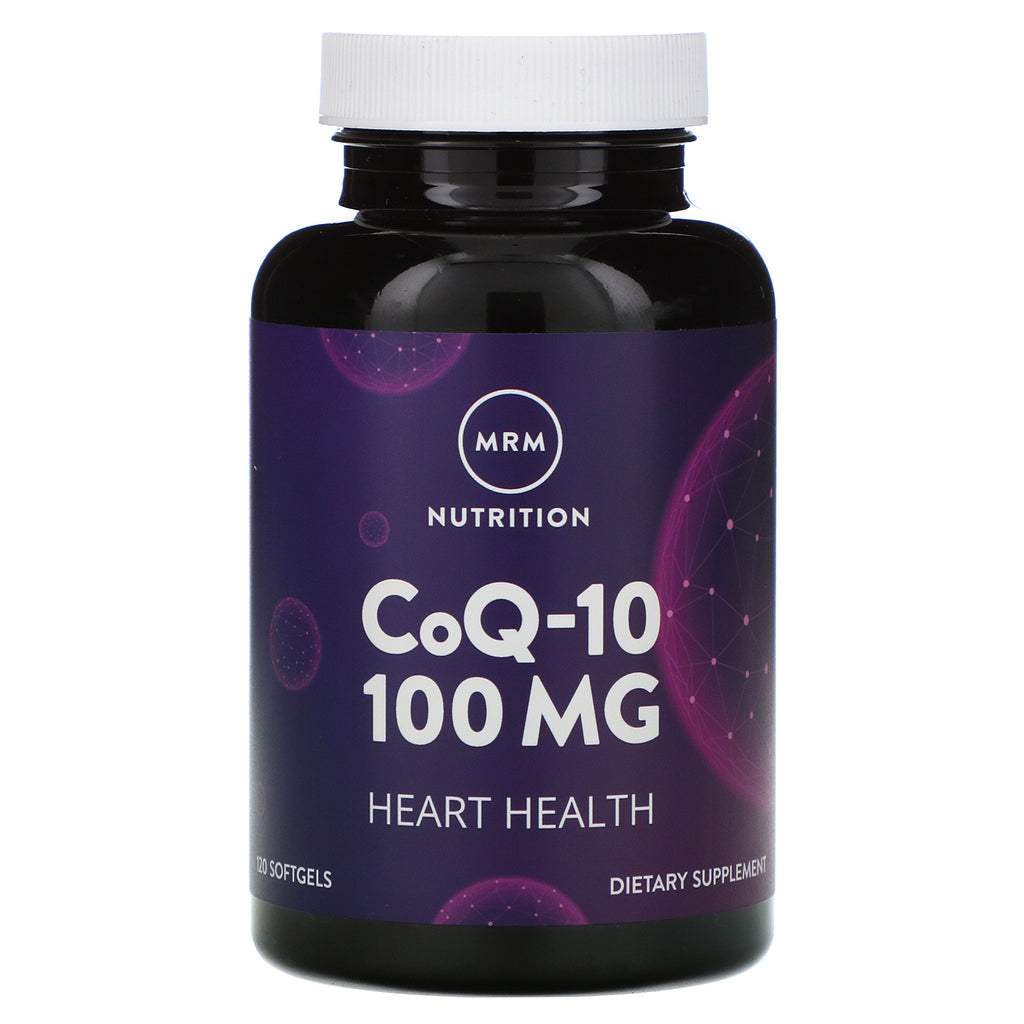MRM, Nutrition, CoQ-10, 100 mg, 120 Softgels