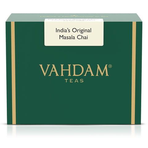 Vahdam Teas, Black Tea, Original Chai, 3.53 oz (100 g)