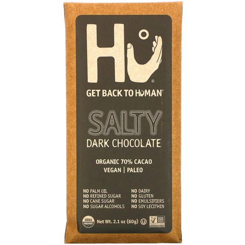 Hu, Salty Dark Chocolate, 2.1 oz (60 g)