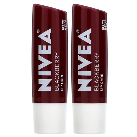 Nivea, Tinted Lip Care, Blackberry, 2 Pack, 0.17 oz (4.8 g) Each