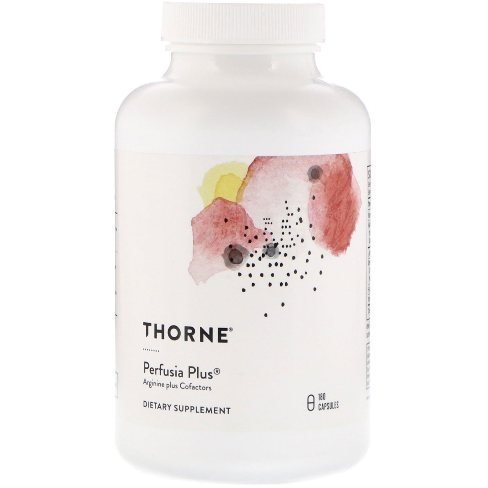 Thorne Research, Perfusia Plus, Arginine Plus Cofactors, 180 Capsules