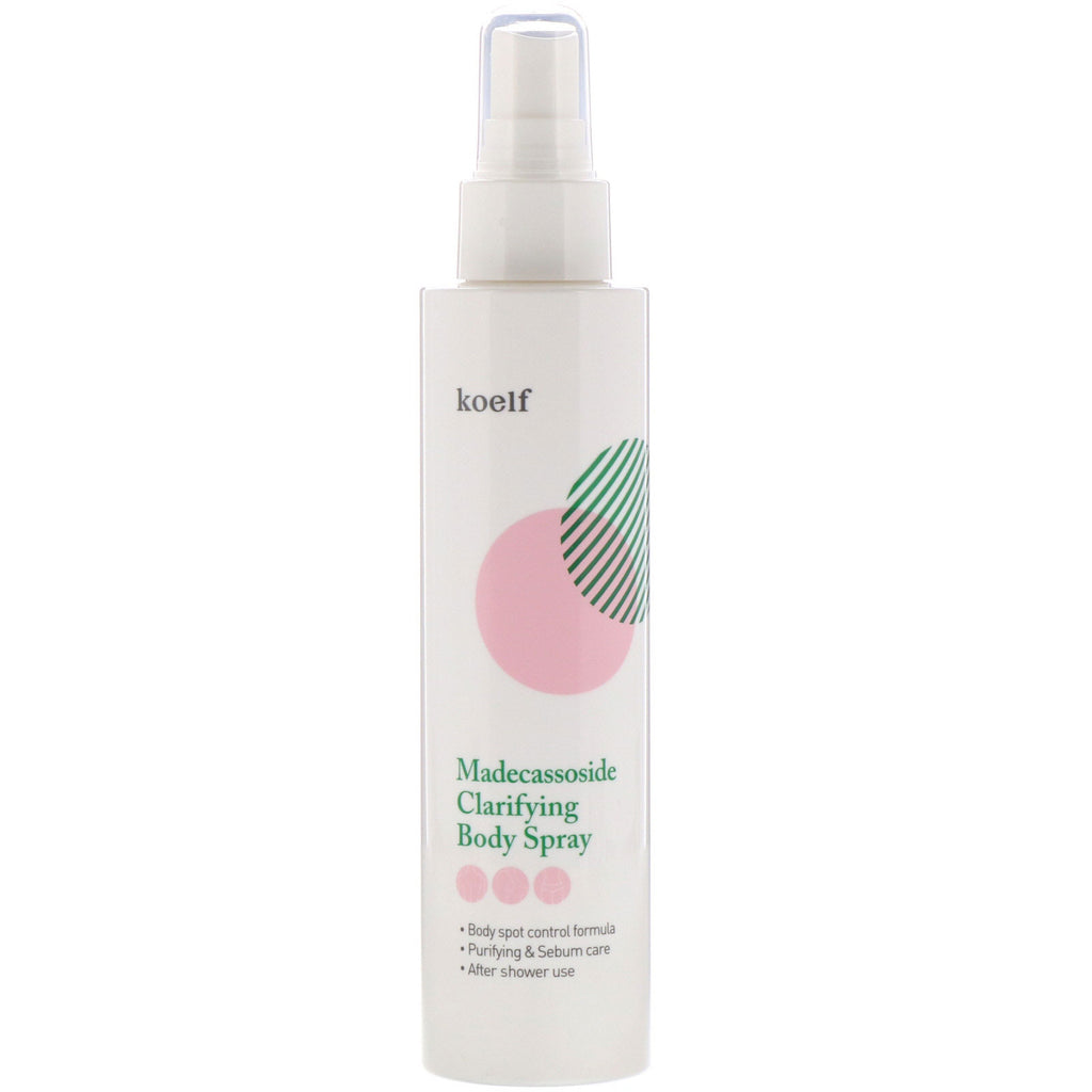 Koelf, Madecassoside Clarifying Body Spray, 5.07 fl oz (150 ml)
