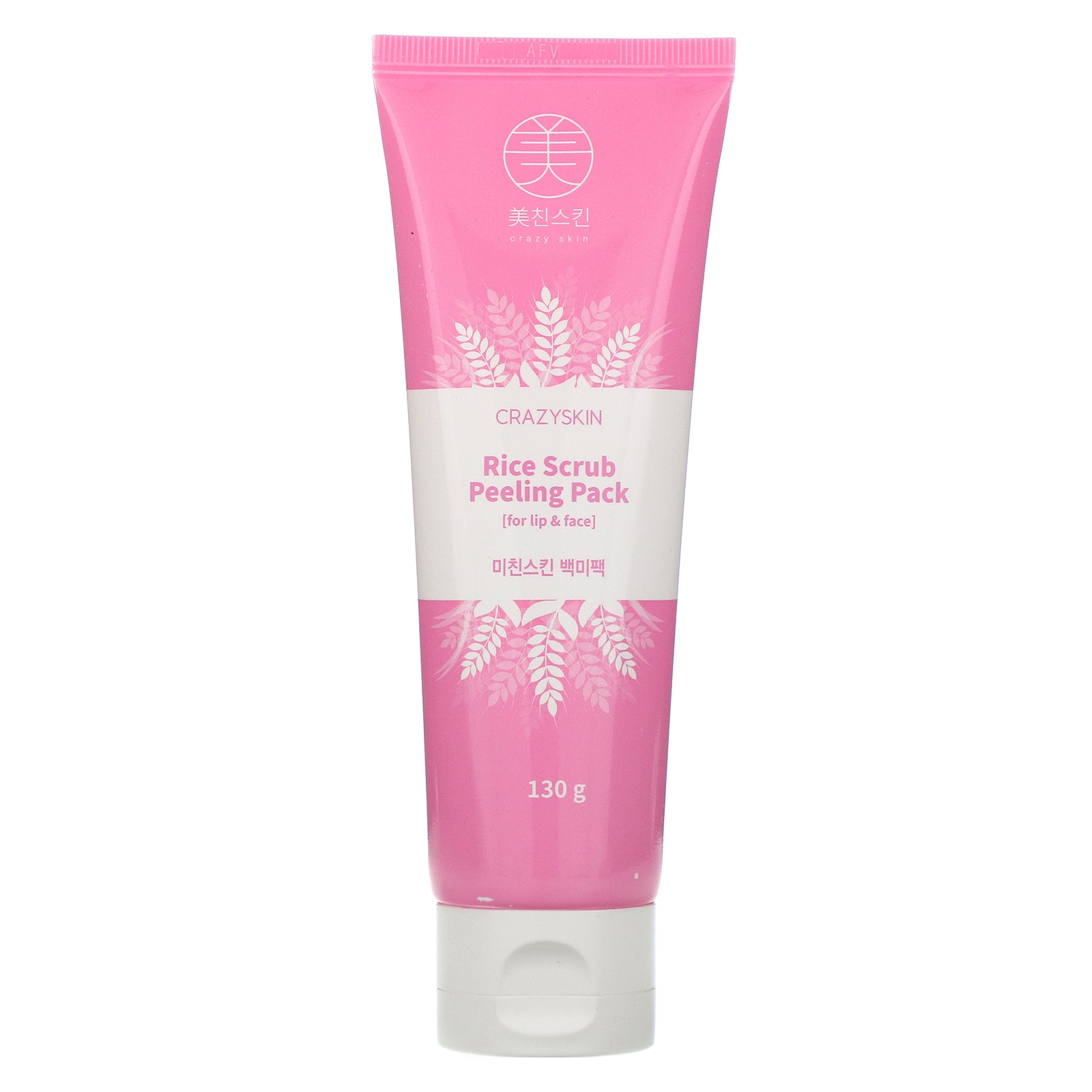 Crazy Skin, Rice Scrub Peeling Pack, 130 g