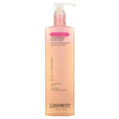 Giovanni, Cleanse, Moisturizing Body Wash, Grapefruit Sky, 24 fl oz (710 ml)