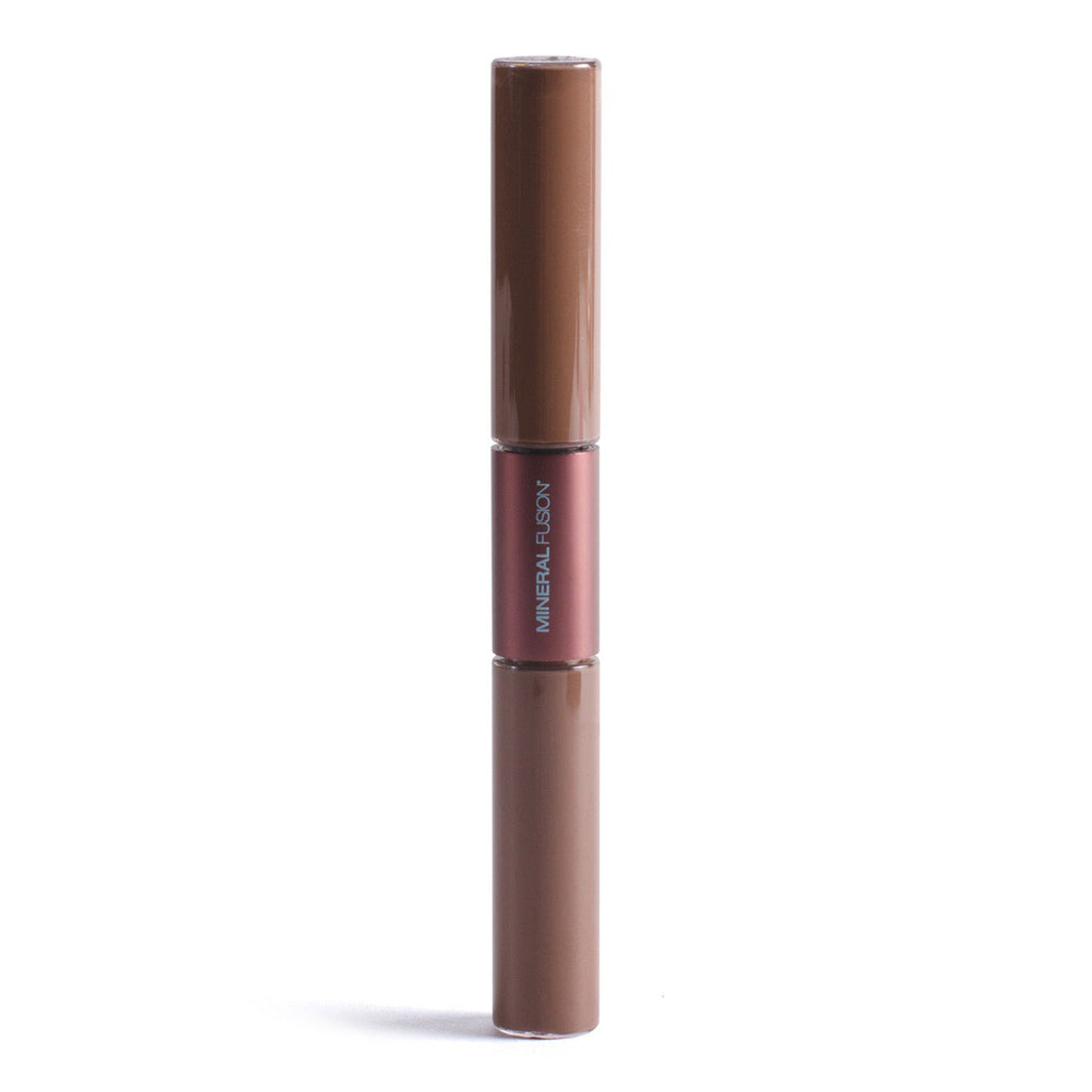 Mineral Fusion, Gray Root Concealer for Hair, Medium Brown, .28 oz (8 g)