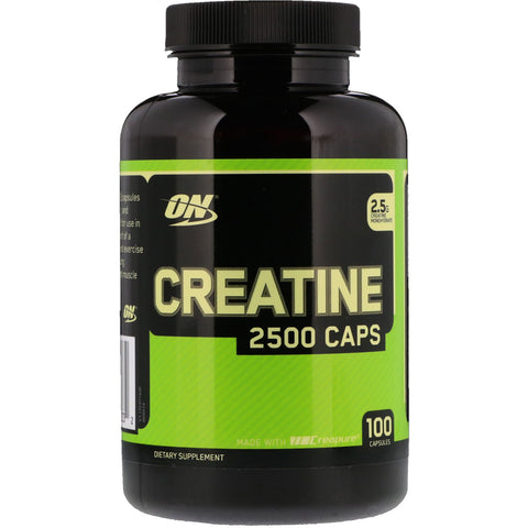 Optimum Nutrition, Creatine 2500 Caps, 2.5 g, 100 Capsules