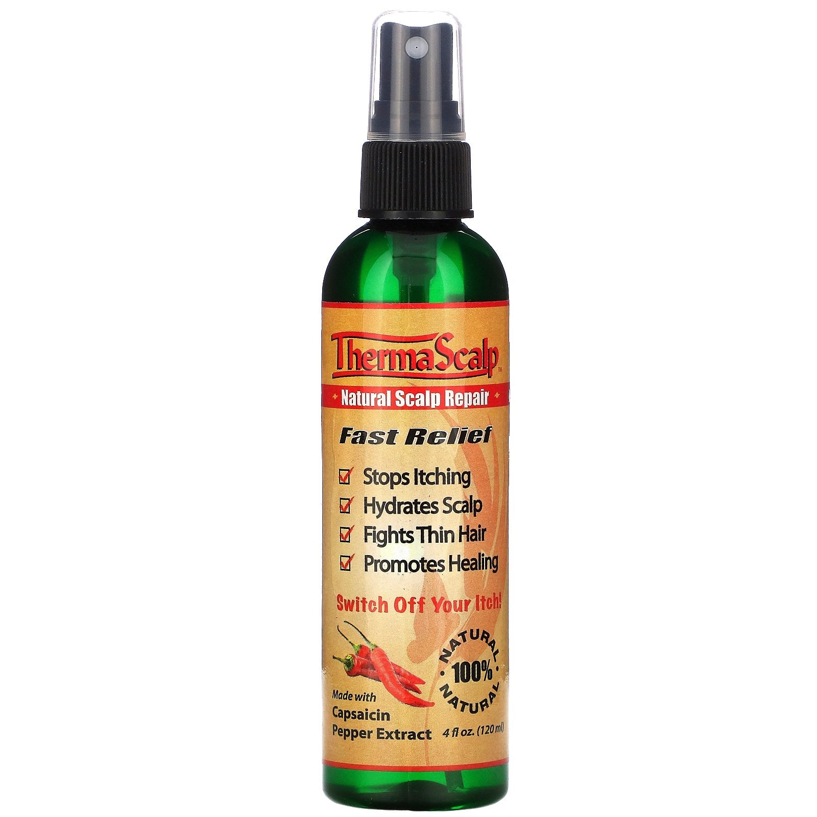 Greensations, ThermaScalp, Natural Scalp Repair, 4 fl oz (120 ml)