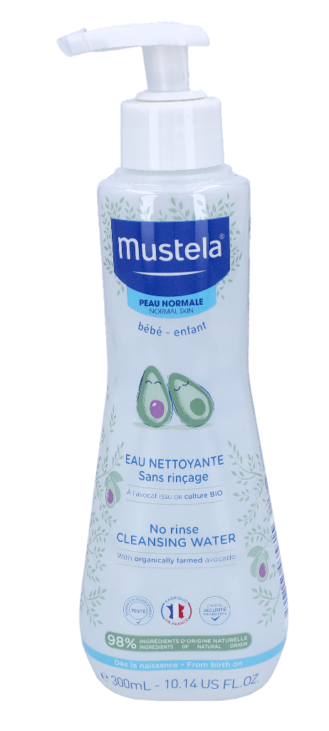 Mustela Bebe No Rinse Cleansing Water 300 ml