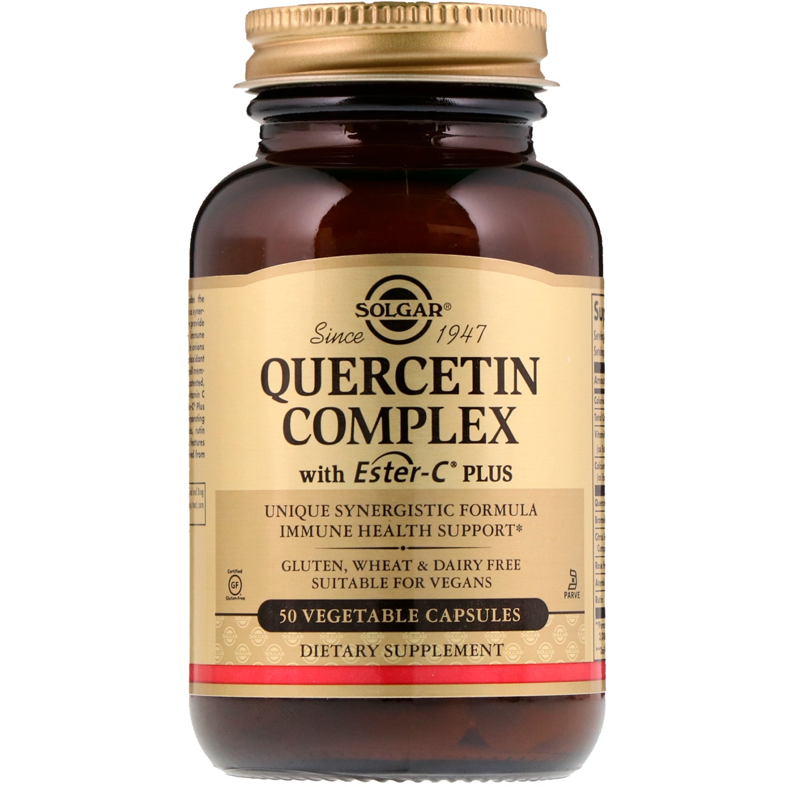 Solgar, Quercetin Complex with Ester-C Plus, 50 Vegetable Capsules