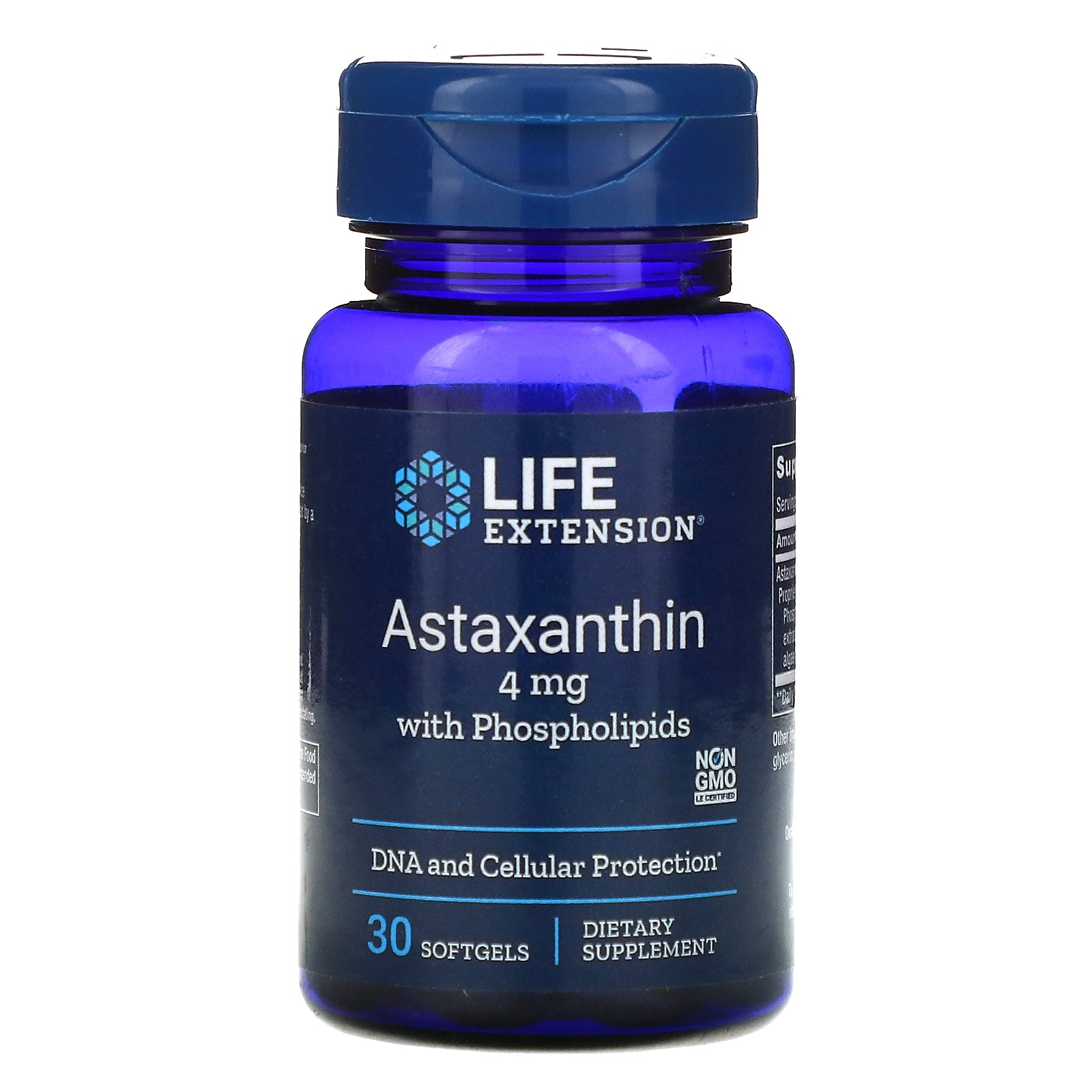 Life Extension, Astaxanthin with Phospholipids, 4 mg, 30 Softgels