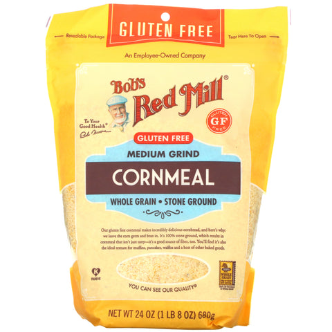 Bob&#39;s Red Mill, Medium Grind, Cornmeal, 24 oz (680 g)