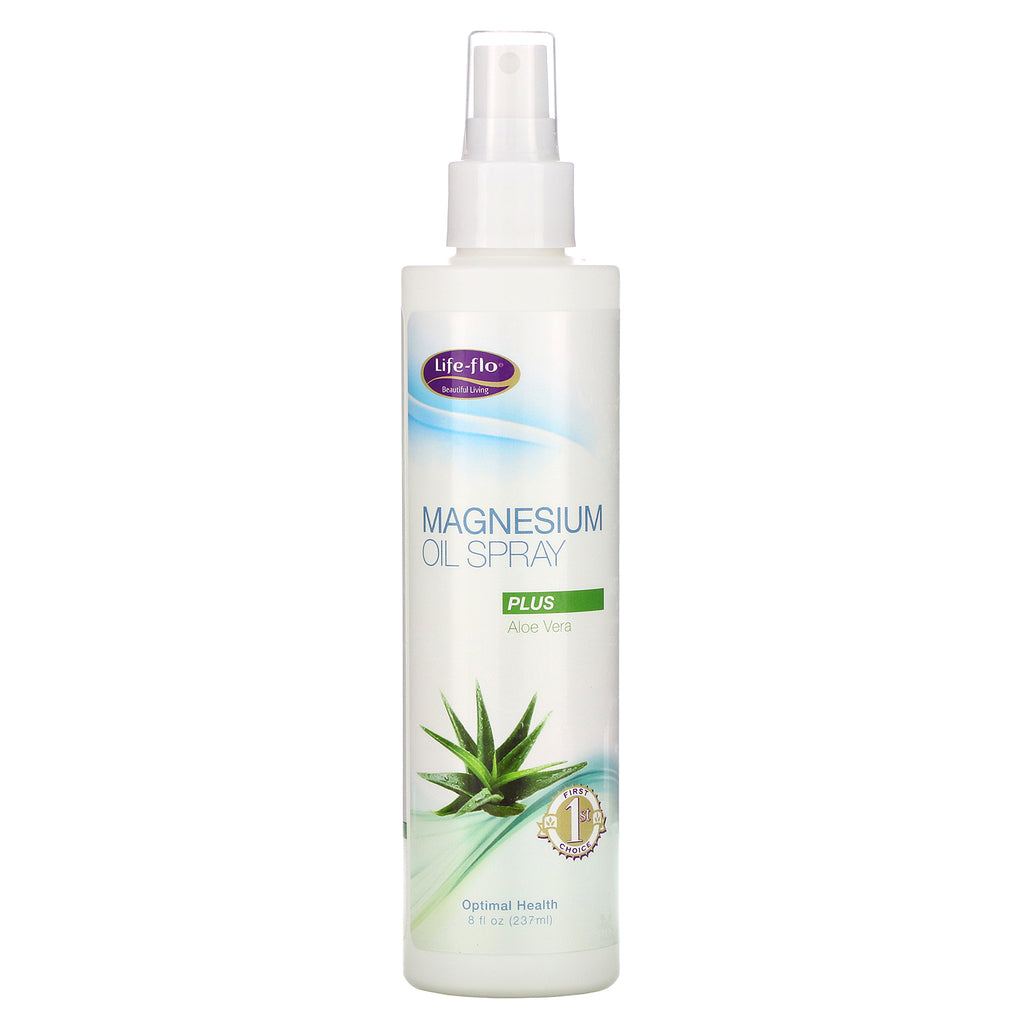 Life-flo, Life-Flor, Magnesium Oil Spray, Plus Aloe Vera, 8 fl oz (237 ml)