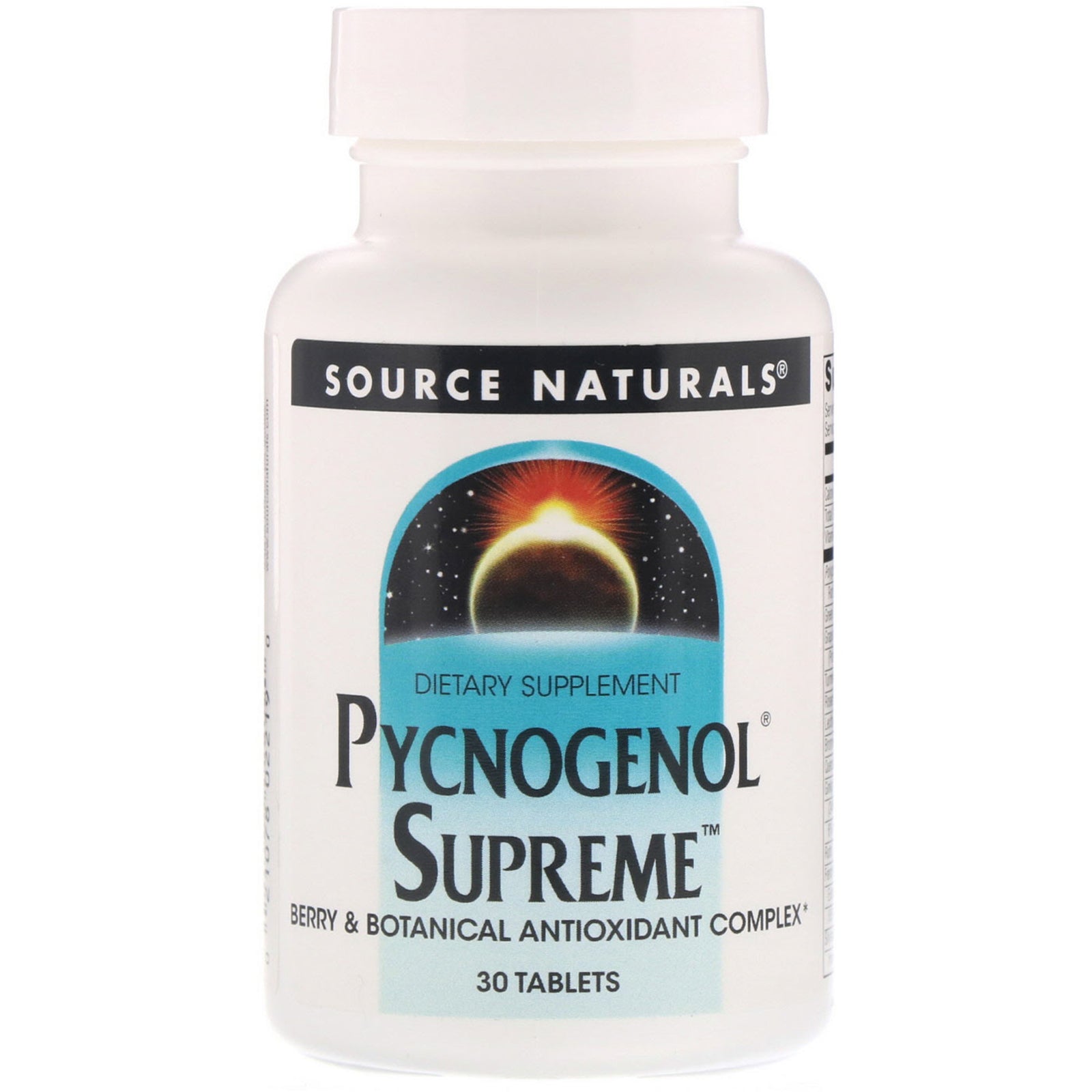 Source Naturals, Pycnogenol Supreme, 30 Tablets