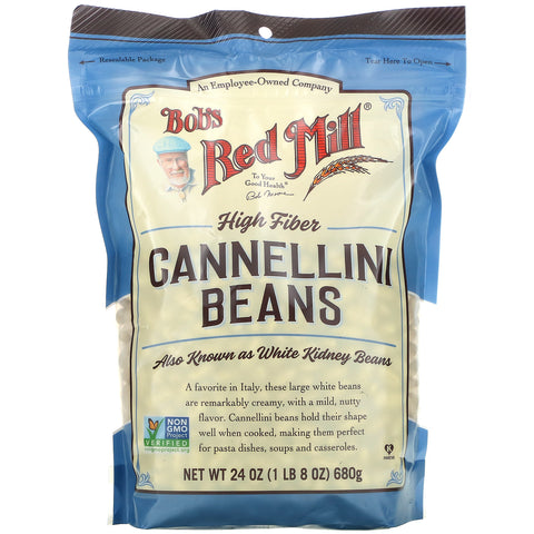 Bob&#39;s Red Mill, Cannellini Beans, 24 oz (680 g)