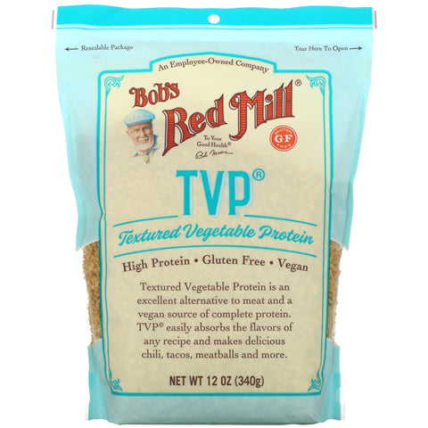 Bob&#39;s Red Mill, TVP, Textured Vegetable Protein, 12 oz (340 g)