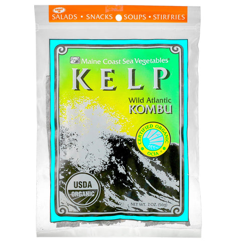 Maine Coast Sea Vegetables, Kelp, Wild Atlantic Kombu, 2 oz (56 g)