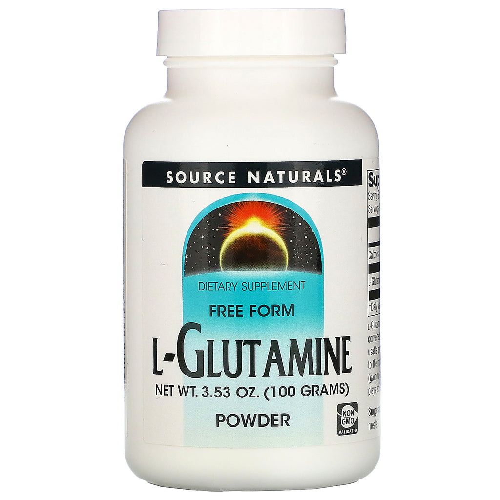 Source Naturals, L-Glutamine Powder, 3.53 oz (100 g)