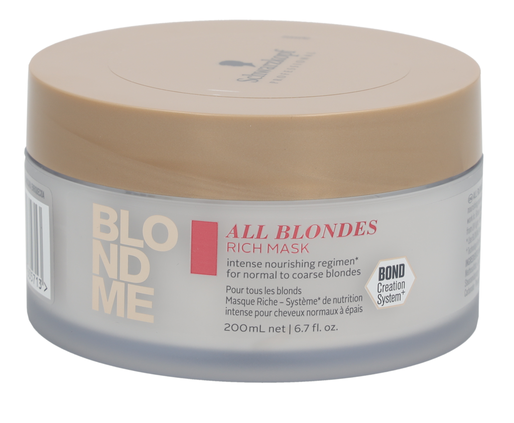Schwarzkopf Blond Me All Blondes Rich Mask 200 ml