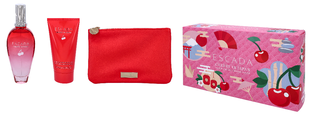 Escada Cherry In Japan Limited Edition Giftset 250 ml