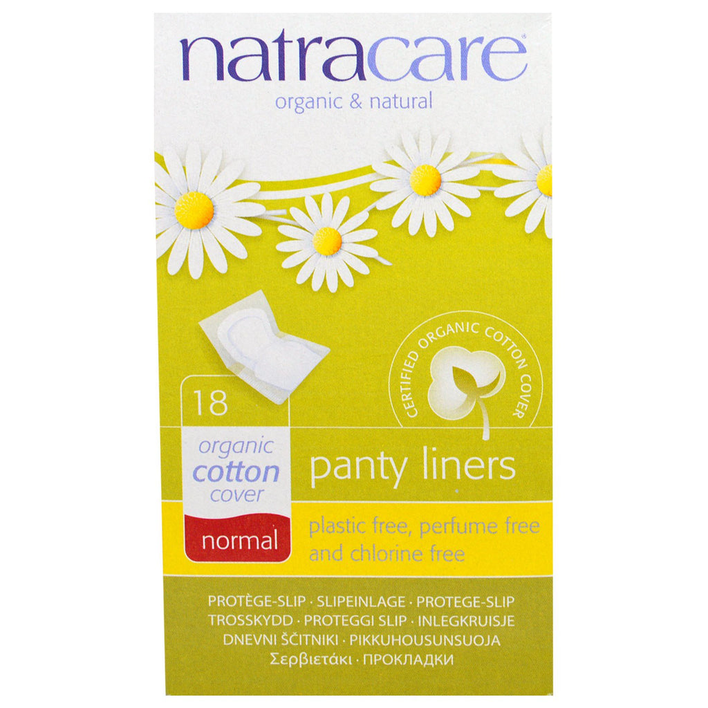 Natracare, Organic & Natural Panty Liners, Normal, 18 Panty Liners