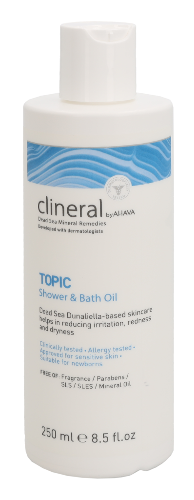 Ahava Clineral TOPIC Bruse- og badeolie 250 ml