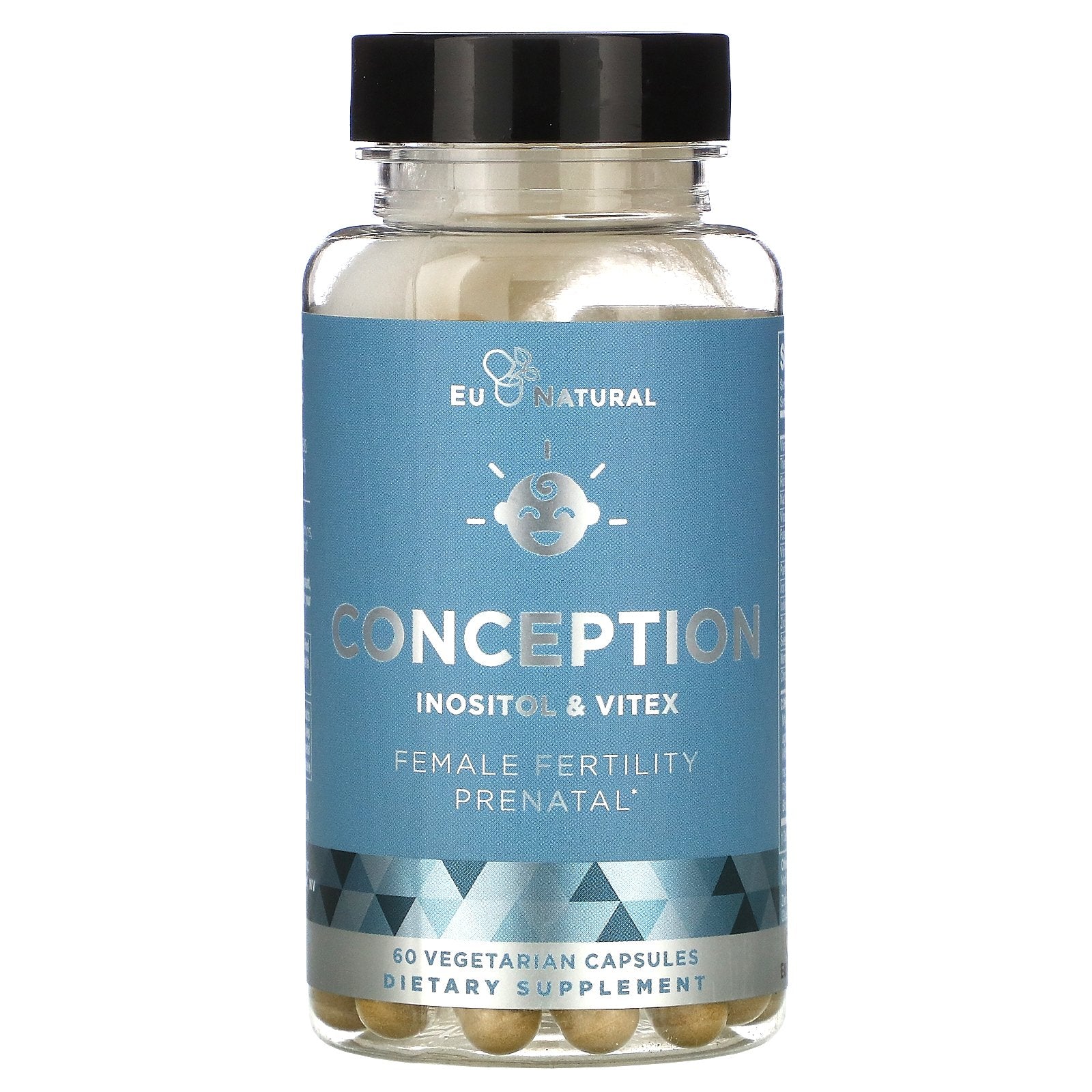 Eu Natural, CONCEPTION, Female Fertility Prenatal,  60 Vegetarian Capsules