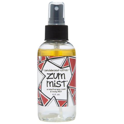 Indigo Wild, Zum Mist, Aromatherapy Room & Body Mist, Sandalwood-Citrus, 4 fl oz