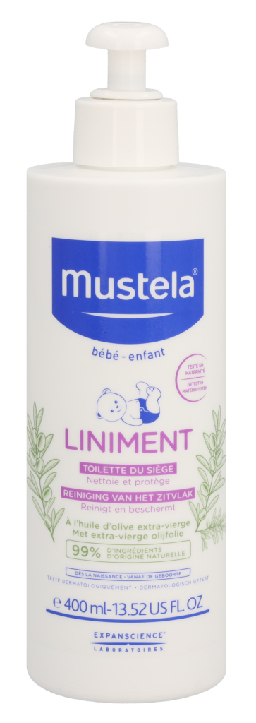Mustela Bebe Liniment m/Pumpe 400 ml