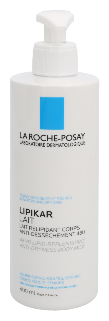 LRP Lipikar Anti-Dryness Body Milk w/Pump 400 ml