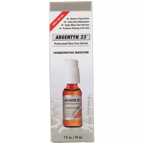 Sovereign Silver, Argentyn 23,  Professional Silver First Aid Gel, 1 fl oz (29 ml)