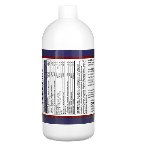 Kirkman Labs, Super Nu-Thera Liquid, hindbærsmag, 29 fl oz (857 ml)
