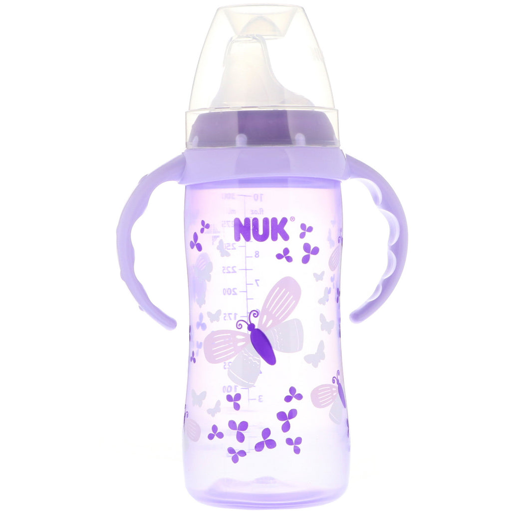 NUK, Large Learner Cup, 9+ Months, Girl, 1 Cup, 10 oz (300 ml)