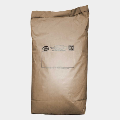 GLEBE FARM ORGANIC GLUTEN FREE OAT FLOUR (GRADE 13) 25KG