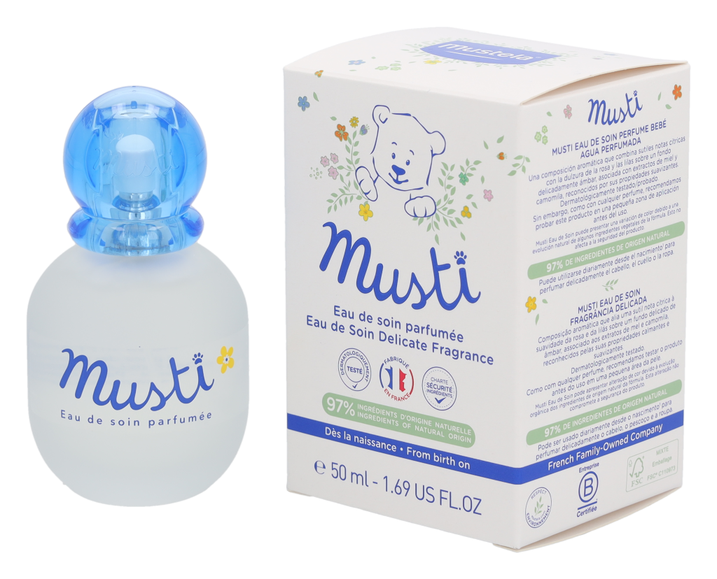 Mustela Musti Eau De Soin Parfumee 50 ml