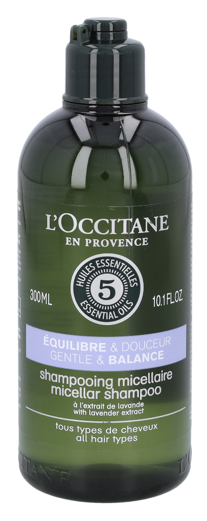 L'Occitane 5 Ess. Olier Gen. &amp; Bal. Micellar Shampoo 300 ml