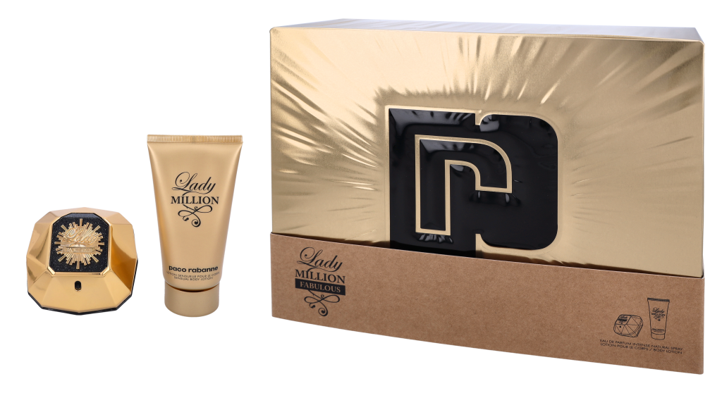 Paco Rabanne Lady Million Fabulous Gavesæt 125 ml