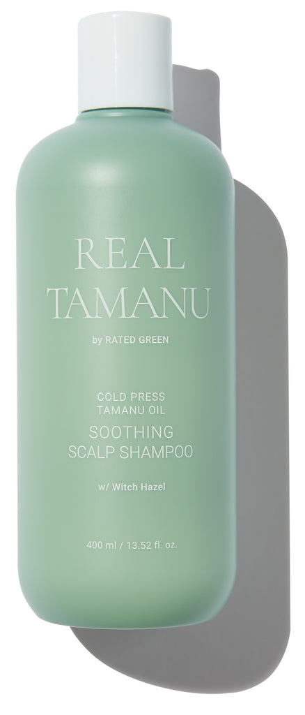 ÆGTE TAMANU KOLDPRESSE TAMANU OLIE BEROLENDE HOVEDBODEN SHAMPOO 400ml