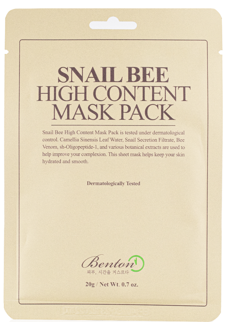 SNEGLE BEE HØJT INDHOLD MASK 20g